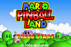 Mario Pinball Land screenshot 4 for GameBoy Advance